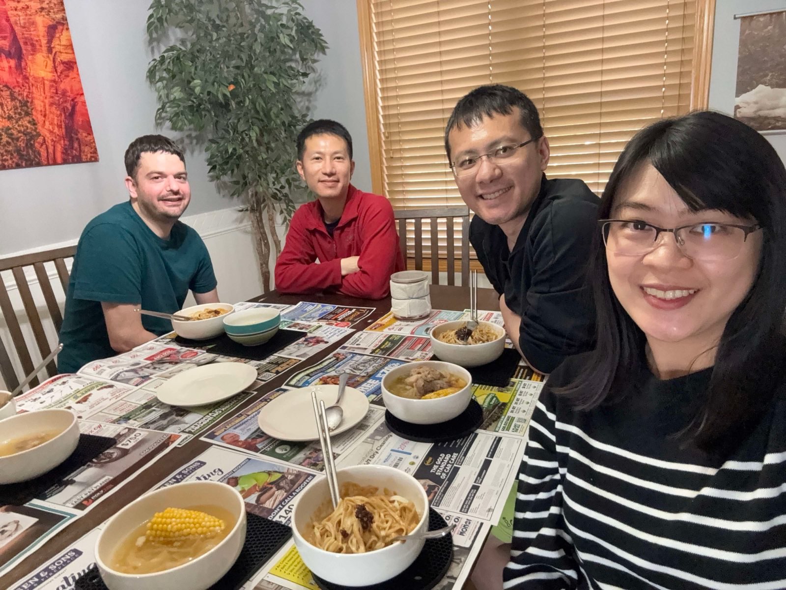 A Wonderful Meal with TW and Poyi!